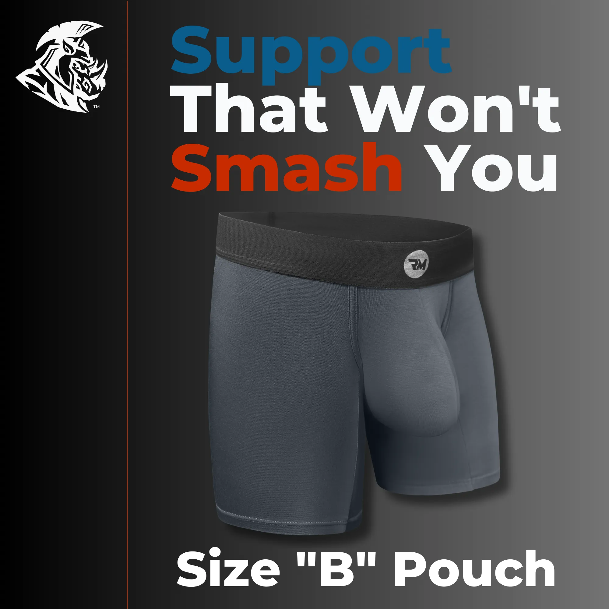 Modal 7in Boxer Briefs No Fly 1pk Black