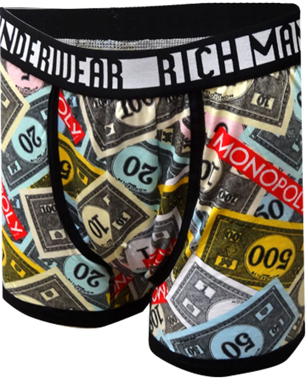 Monopoly Money Dollars Underwear Boxer Briefs