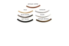 MP3042 Tube Pendant/Spacer    5mm X 68mm CHOOSE COLOR BELOW
