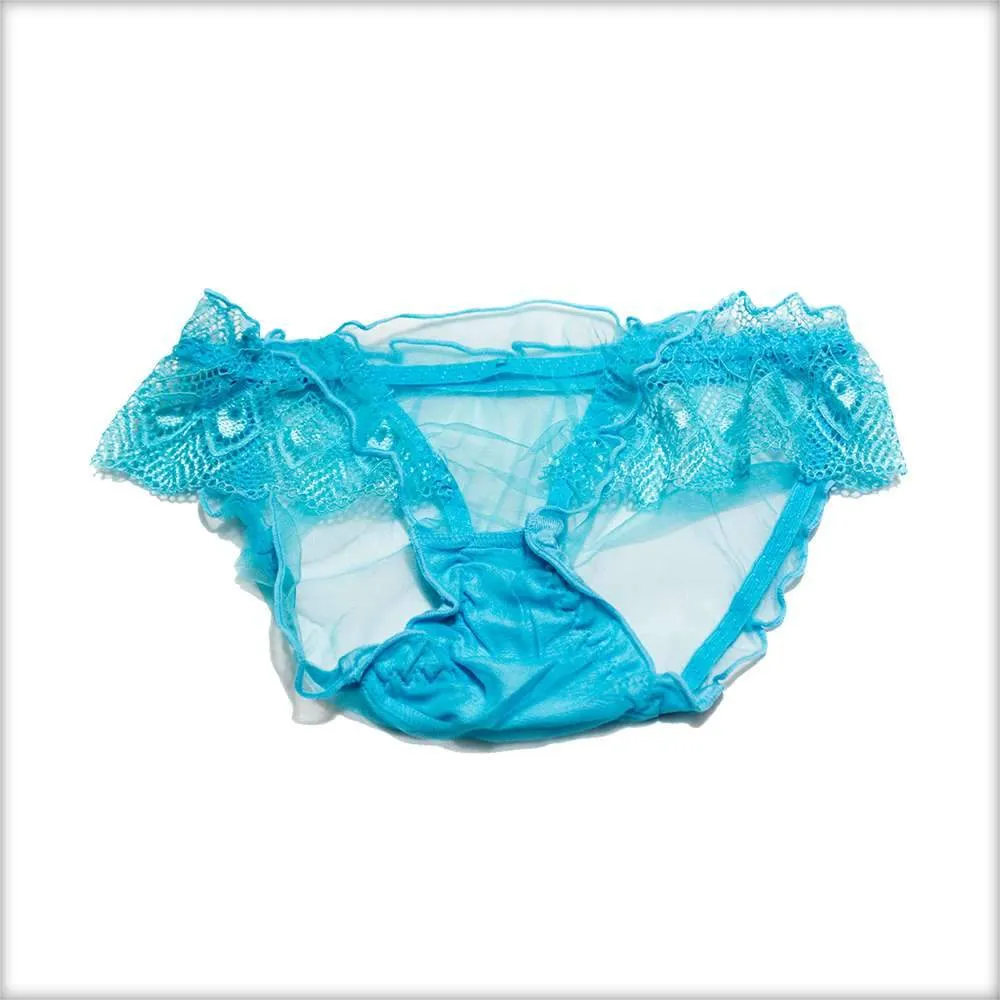 Net Transparent Pink Panty
