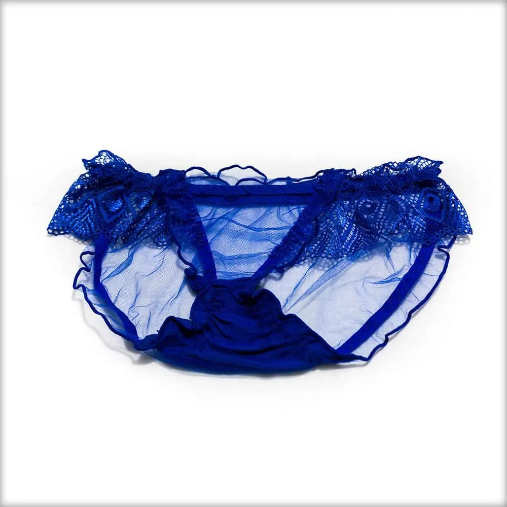 Net Transparent Pink Panty