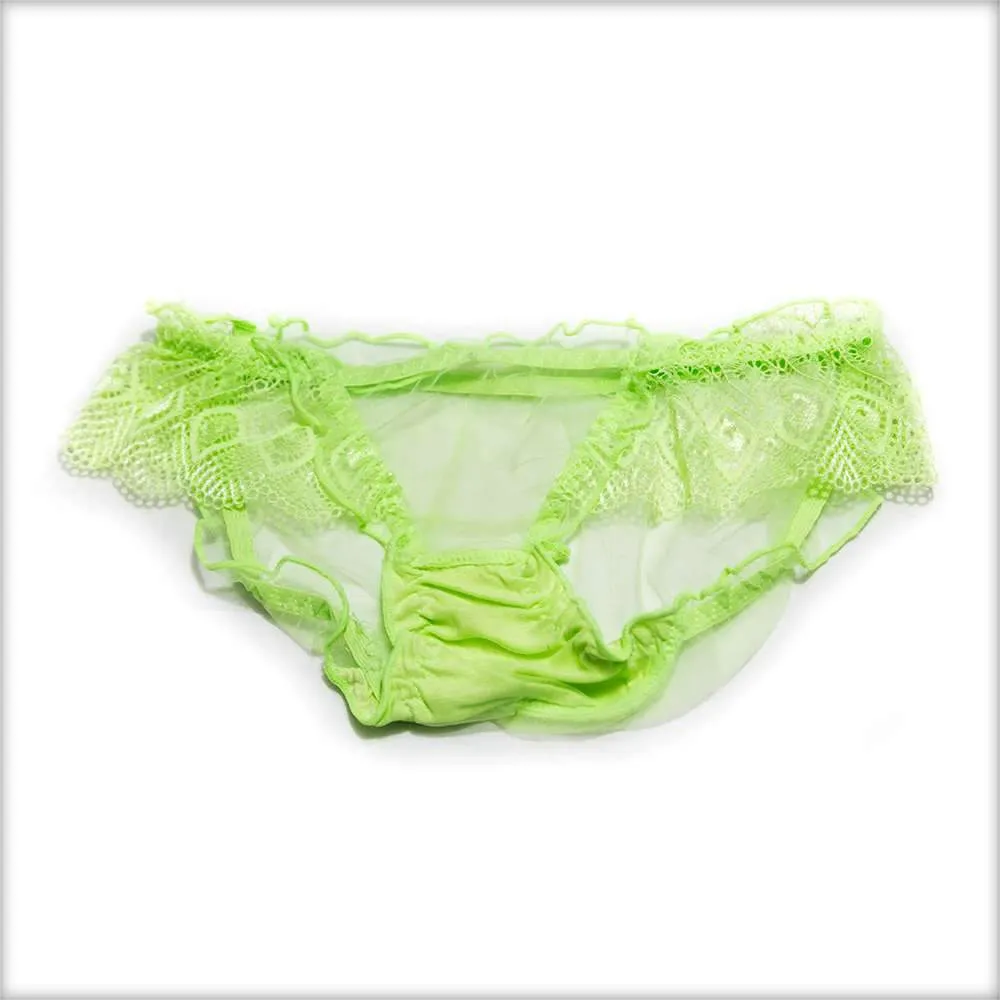 Net Transparent Pink Panty