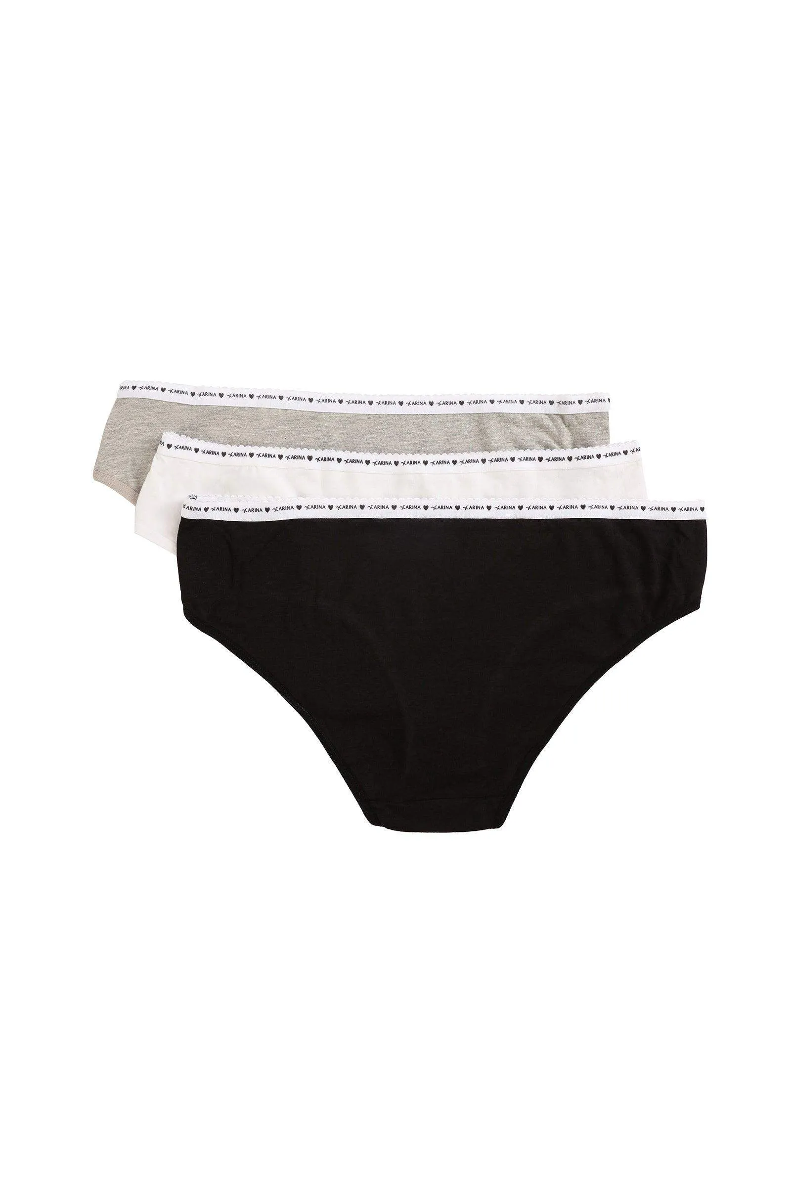 Pack of 3 Plain Bikini Panties