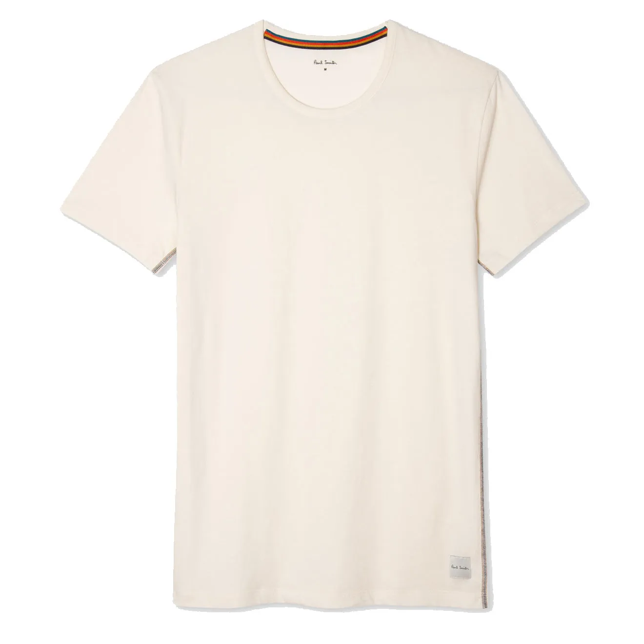 Paul Smith Cotton Crew Neck T-Shirt Off White