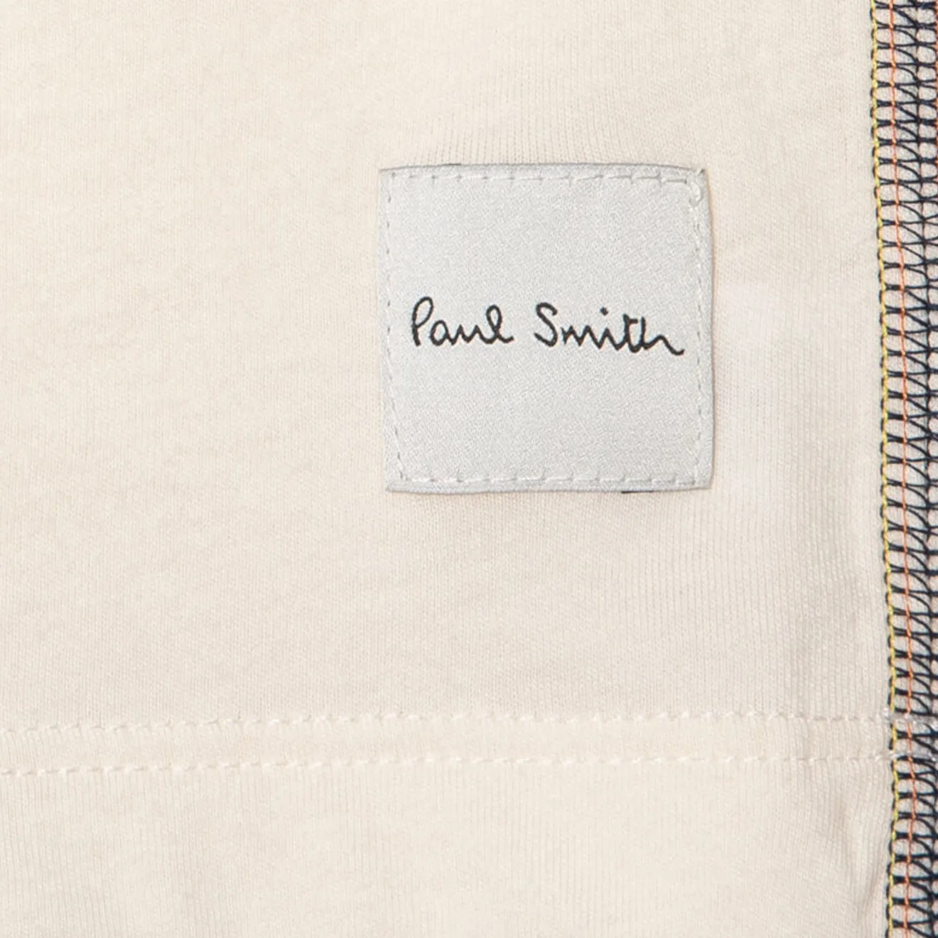 Paul Smith Cotton Crew Neck T-Shirt Off White