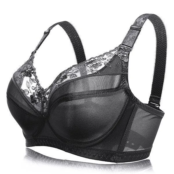 Plus Size Sexy Progressive Full Coverage Unlined Bras