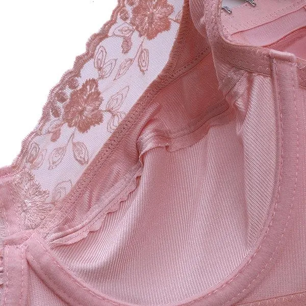Plus Size Sexy Progressive Full Coverage Unlined Bras