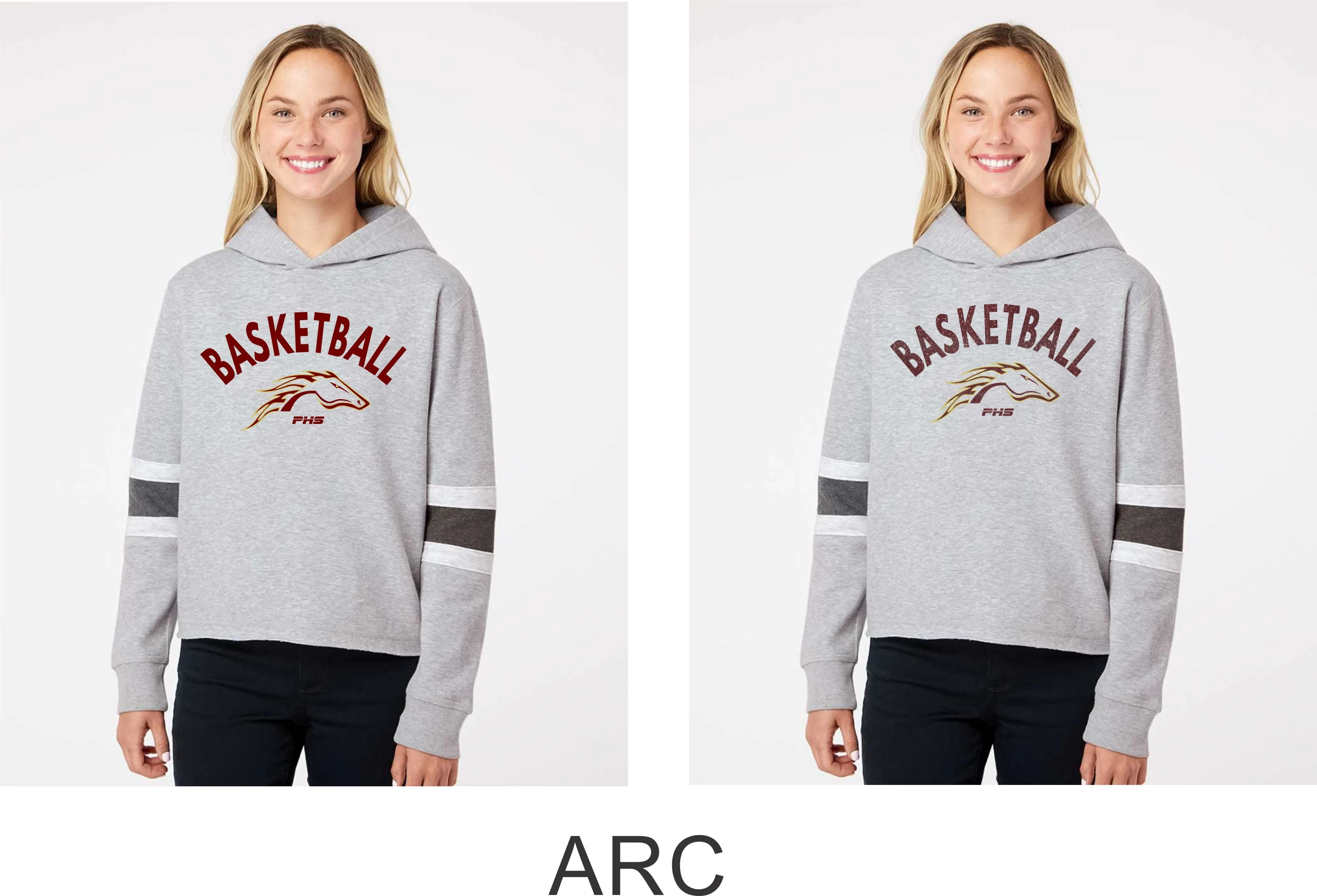 Pondo Basketball Ladies Thermal Lined Hoodie - Matte or Glitter