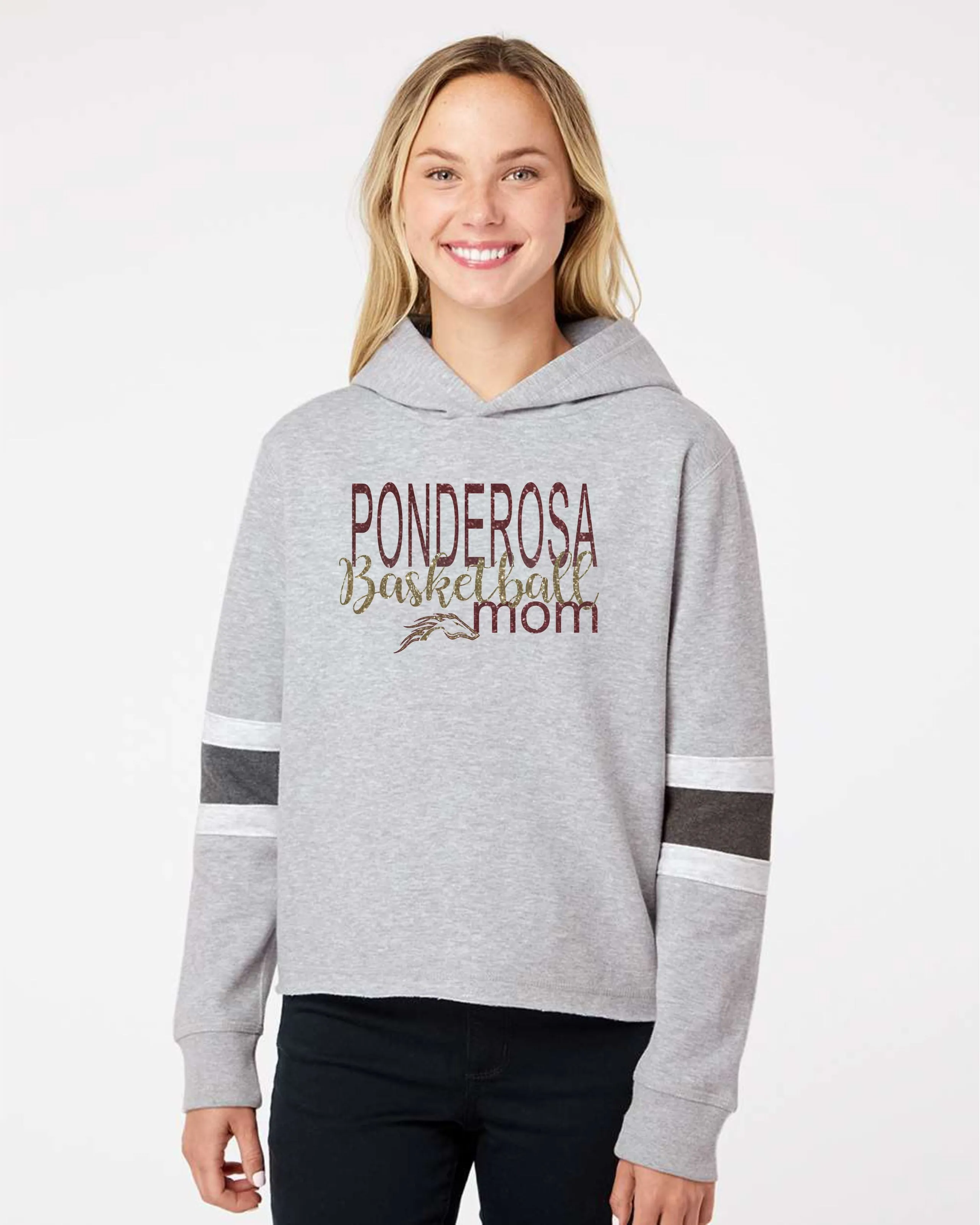 Pondo Basketball Ladies Thermal Lined Hoodie - Matte or Glitter