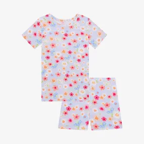 Posh Peanut Carissa Basic Short Sleeve & Short Length Pajama
