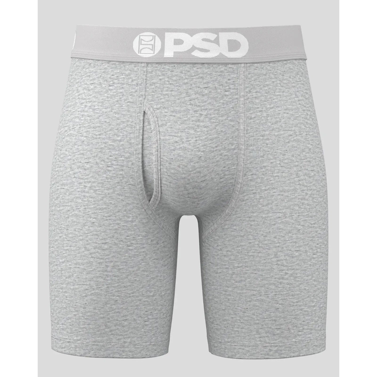 PSD Men's Gray Athl Grey Sld Modal Boxer Brief Small Underwear - 224180164-GRY-S