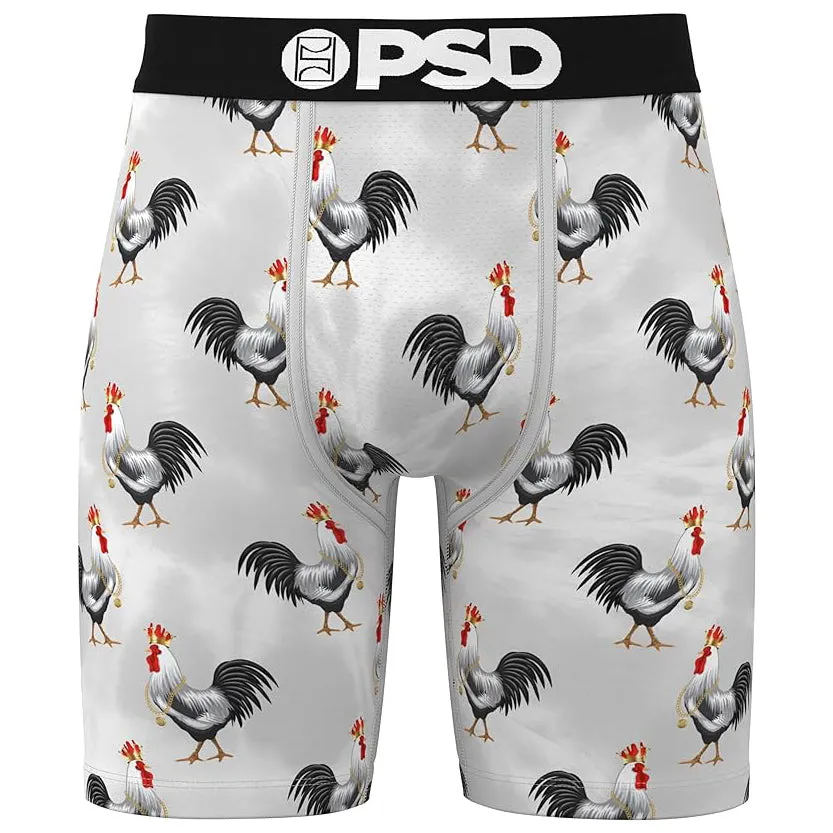 PSD Men's Multicolor Breathable And Supportive With Moisture-Wicking Fabric Cocky Boxer Briefs Large Underwear - 224180143-MUL-L