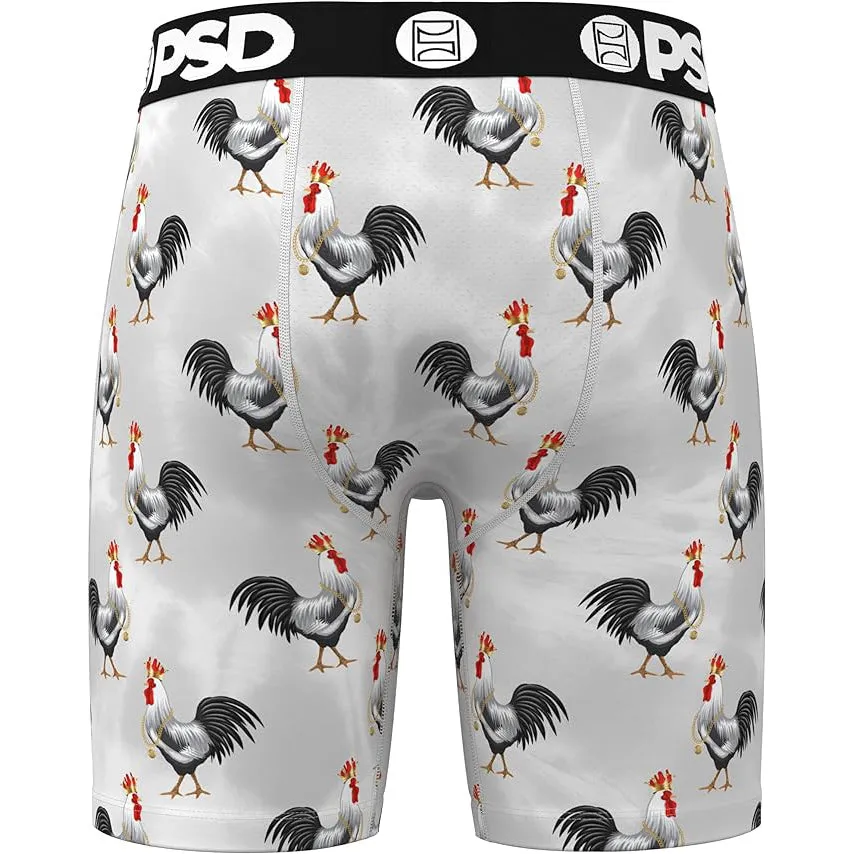 PSD Men's Multicolor Breathable And Supportive With Moisture-Wicking Fabric Cocky Boxer Briefs Large Underwear - 224180143-MUL-L