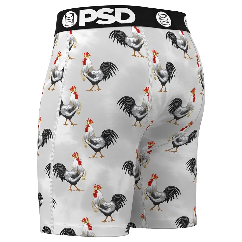 PSD Men's Multicolor Breathable And Supportive With Moisture-Wicking Fabric Cocky Boxer Briefs Large Underwear - 224180143-MUL-L