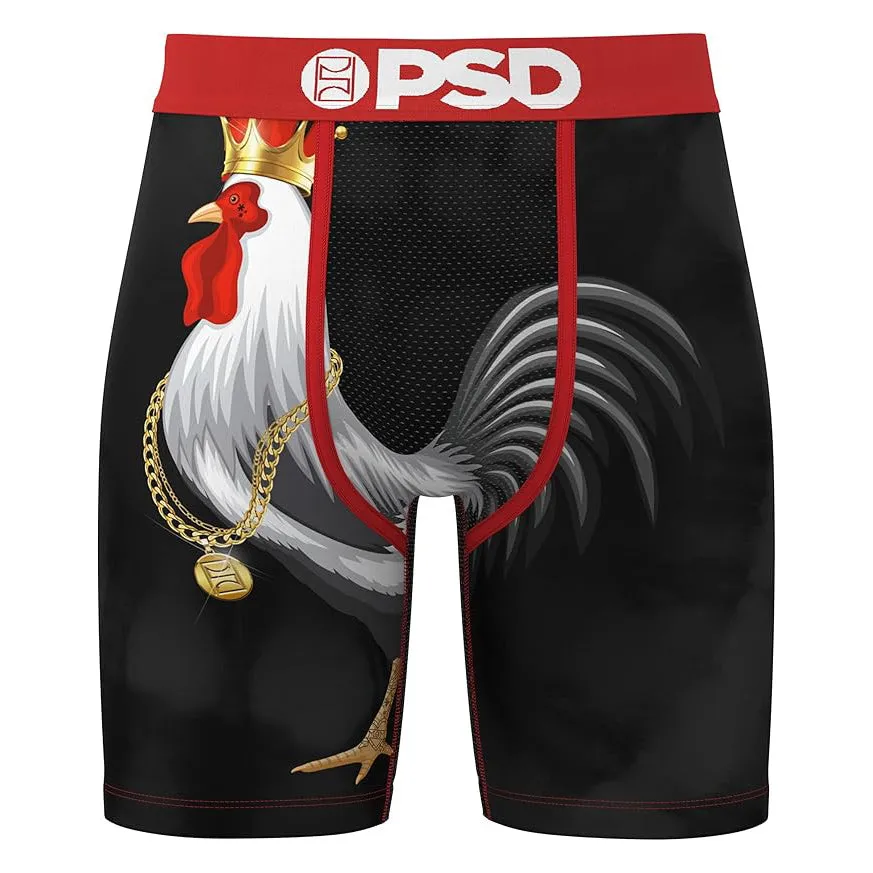 PSD Men's Multicolor Cocky 3-Pack Boxer Briefs Medium Underwear - 324180216-MUL-M