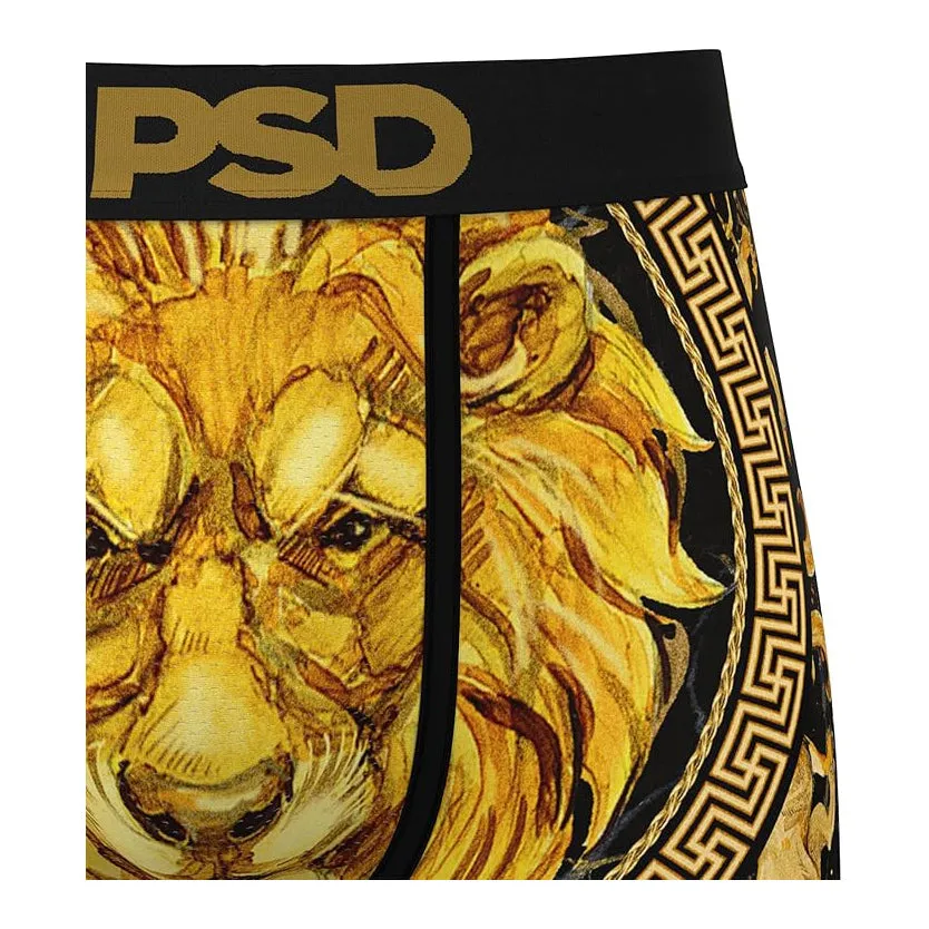 PSD Men's Multicolor Greek Gold Boxer Briefs Medium Underwear - 324180050-MUL-M