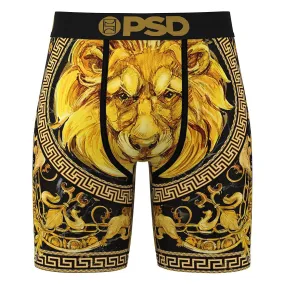 PSD Men's Multicolor Greek Gold Boxer Briefs Medium Underwear - 324180050-MUL-M