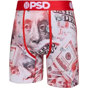 PSD Men's Multicolor Hunned Boxer Briefs Large Underwear - 124180002-MUL-L