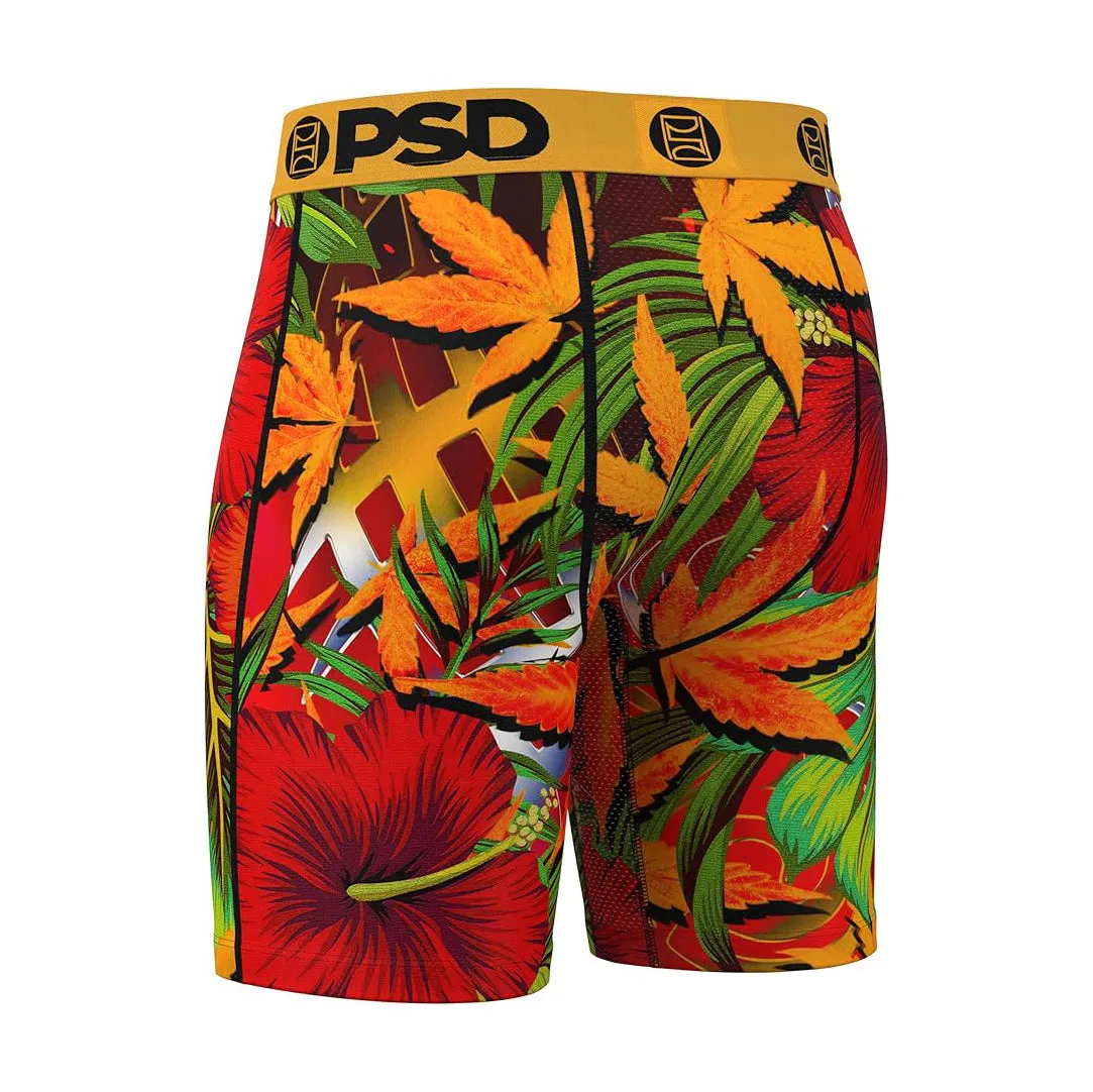 PSD Men's Multicolor Lava Flow Boxer Briefs Small Underwear - 324180057-MUL-S