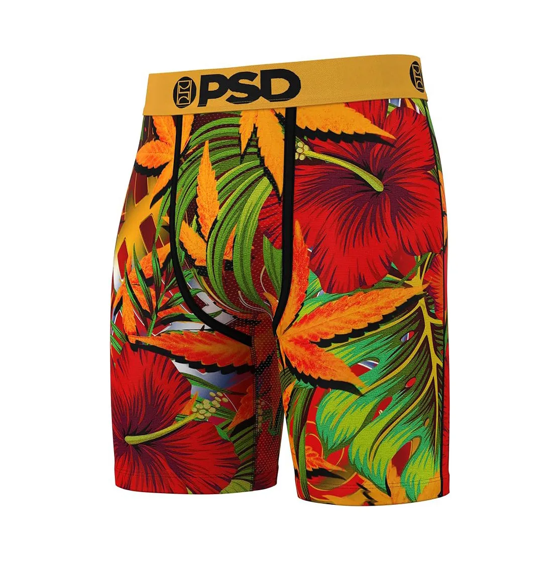 PSD Men's Multicolor Lava Flow Boxer Briefs Small Underwear - 324180057-MUL-S