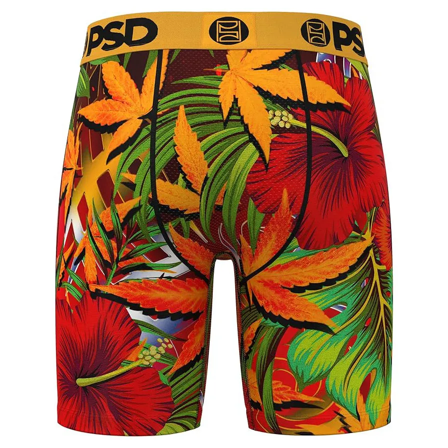 PSD Men's Multicolor Lava Flow Boxer Briefs Small Underwear - 324180057-MUL-S