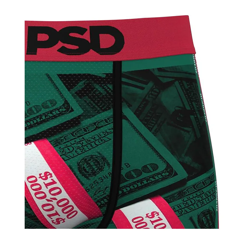 PSD Men's Multicolor Luxe Money Sport Boxer Briefs Extra Large Underwear - 324180040-MUL-XL