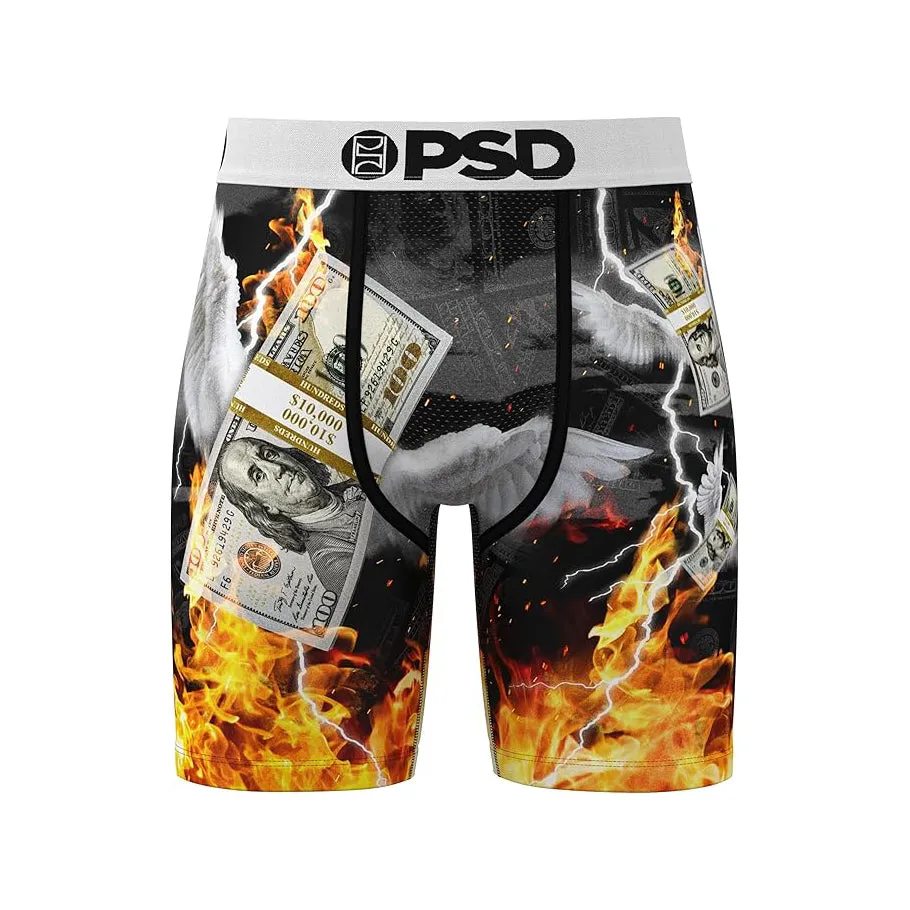 PSD Men's Multicolor MMF Boxer Briefs Medium Underwear (Knit) - 424180048-MUL-M