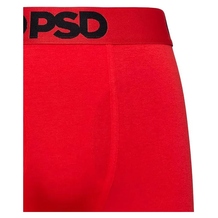PSD Men's Multicolor Modal Red 3-Pack Boxer Briefs XX-Large Underwear - 322180162-MUL-XXL