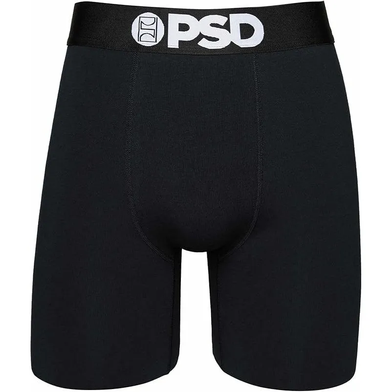 PSD Men's Multicolor Moisture-Wicking Fabric 95/5 Blk 3-Pack Boxer Briefs Medium Underwear - 322180160-MUL-M