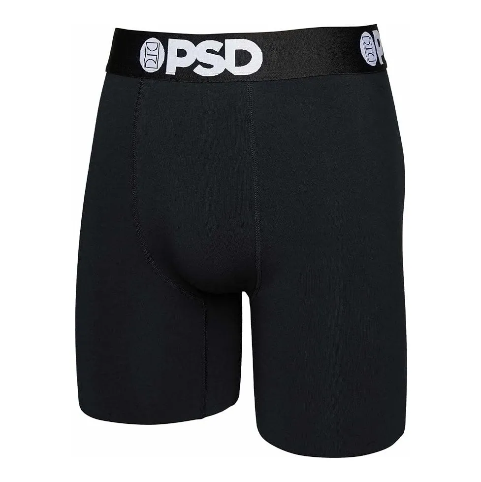 PSD Men's Multicolor Moisture-Wicking Fabric 95/5 Blk 3-Pack Boxer Briefs Medium Underwear - 322180160-MUL-M