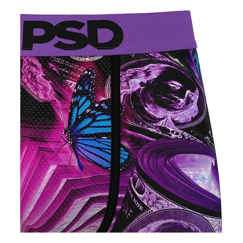 PSD Men's Multicolor Money Flys Boxer Briefs Small Underwear - 324180045-MUL-S