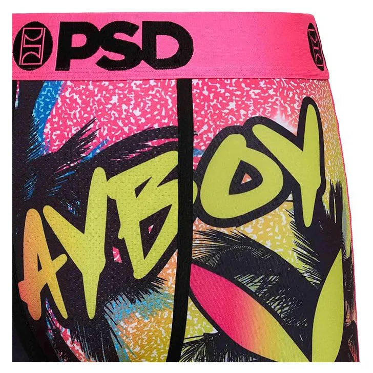 PSD Men's Multicolor Pb Beach Club Boxer Briefs Extra Large Underwear - 124180093-MUL-XL