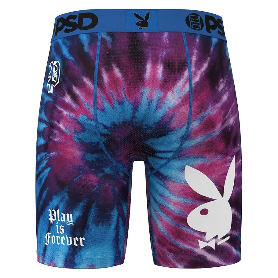 PSD Men's Multicolor Playboy Forever Dye Boxer Briefs Extra Large Underwear - 324180004-MUL-XL