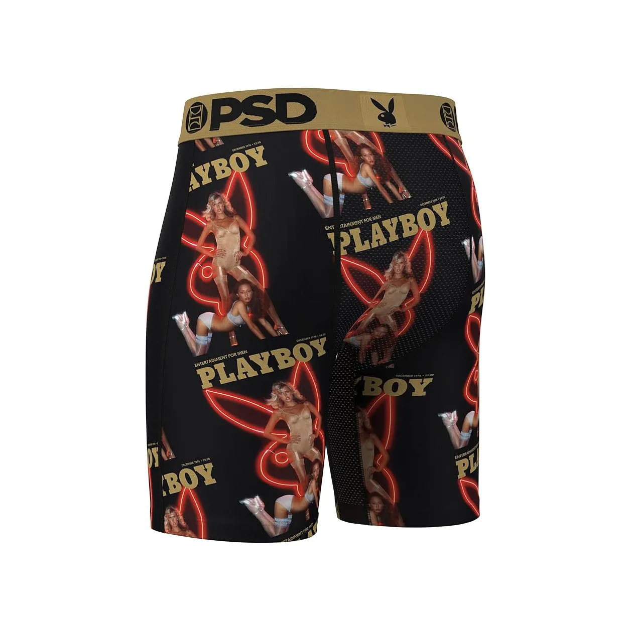 PSD Men's Multicolor Playboy Playmates Boxer Briefs Extra Large Underwear - 324180005-MUL-XL