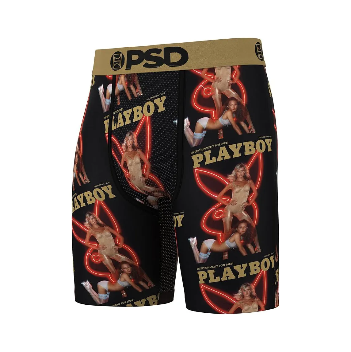 PSD Men's Multicolor Playboy Playmates Boxer Briefs Medium Underwear - 324180005-MUL-M