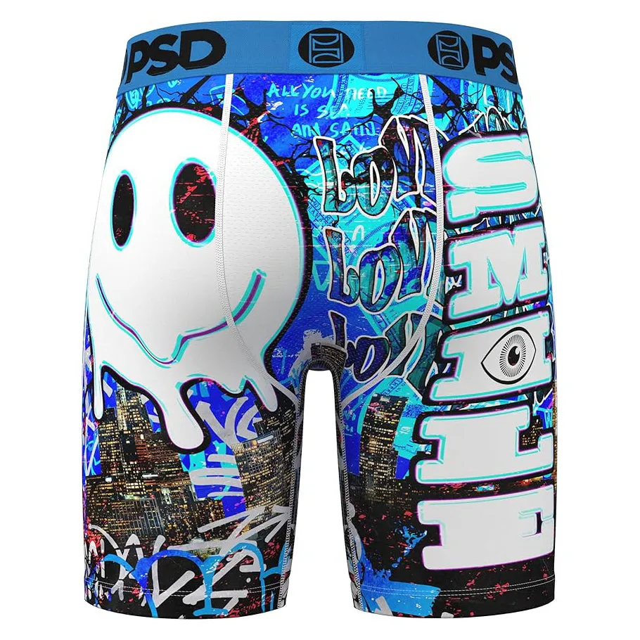 PSD Men's Multicolor Smile Order Boxer Briefs Medium Underwear - 324180095-MUL-M