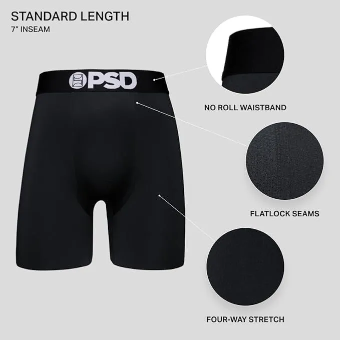 PSD Men's Multicolor Smile Order Boxer Briefs Medium Underwear - 324180095-MUL-M