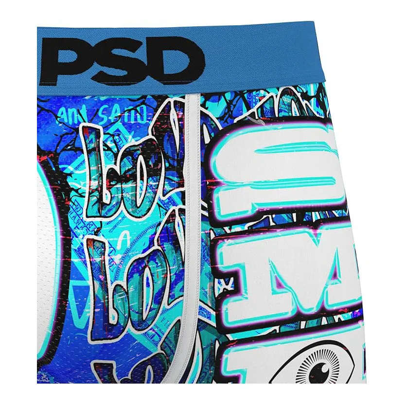 PSD Men's Multicolor Smile Order Boxer Briefs Medium Underwear - 324180095-MUL-M