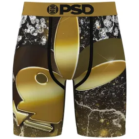PSD Men's Multicolor Solid Gold Boxer Briefs Large Underwear - 224180101-MUL-L