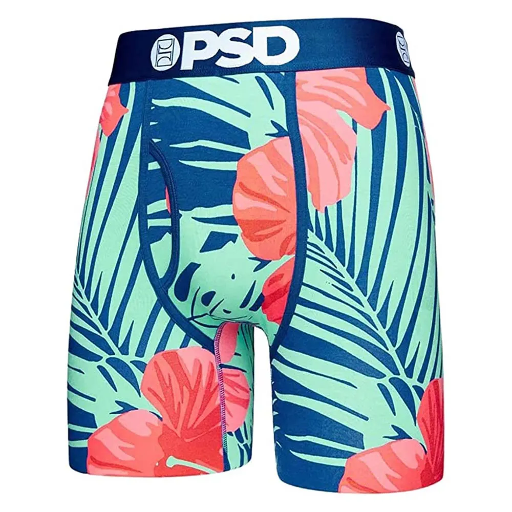 PSD Men's Multicolor Tropical Modal 3 Pack Boxer Briefs Underwear - 322180113-MUL