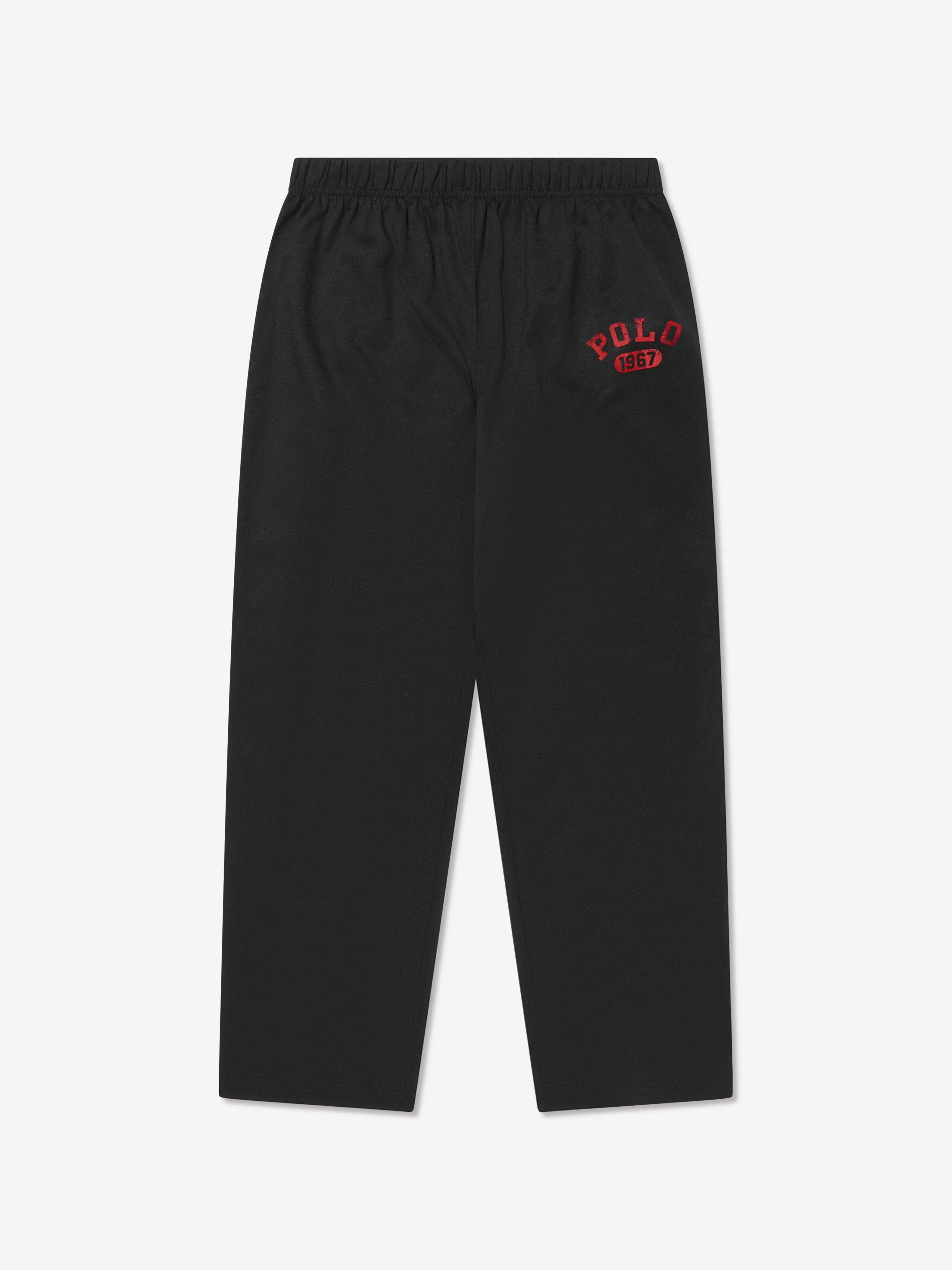 Ralph Lauren Boys T-Shirt And Pants Lounge Set in Black