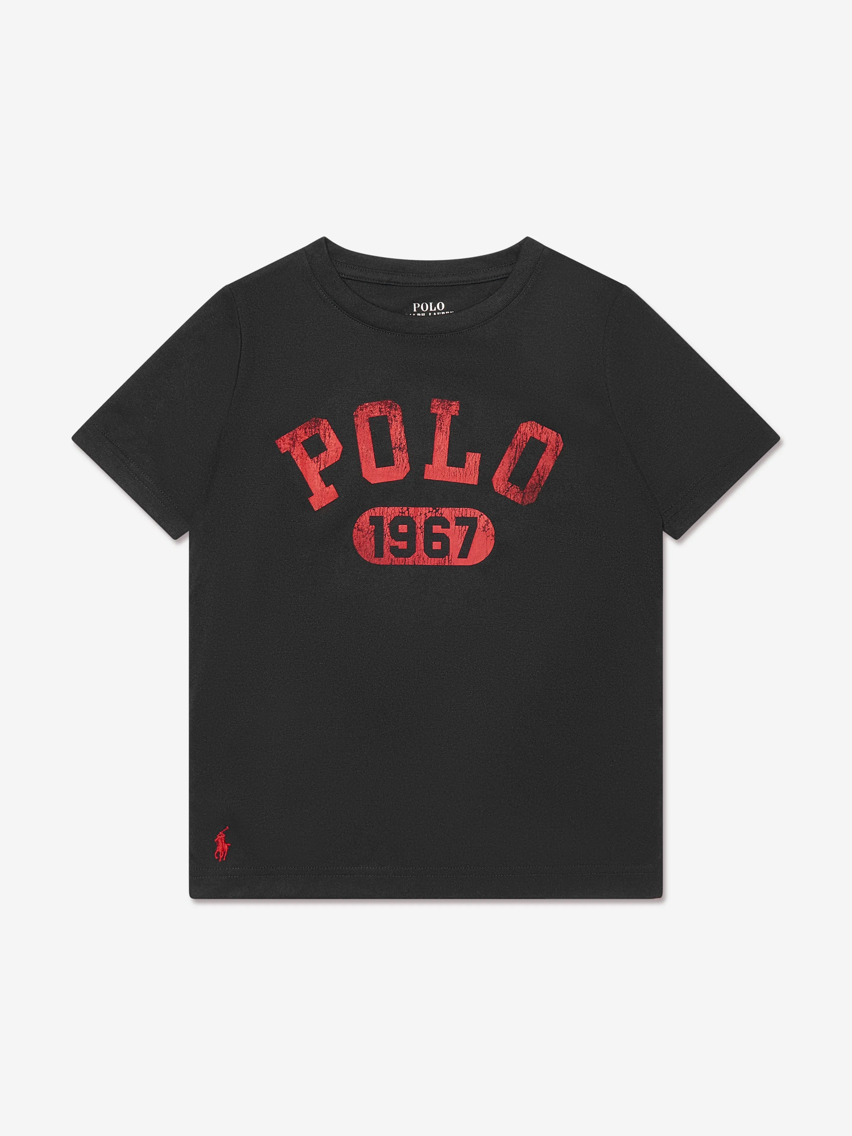 Ralph Lauren Boys T-Shirt And Pants Lounge Set in Black