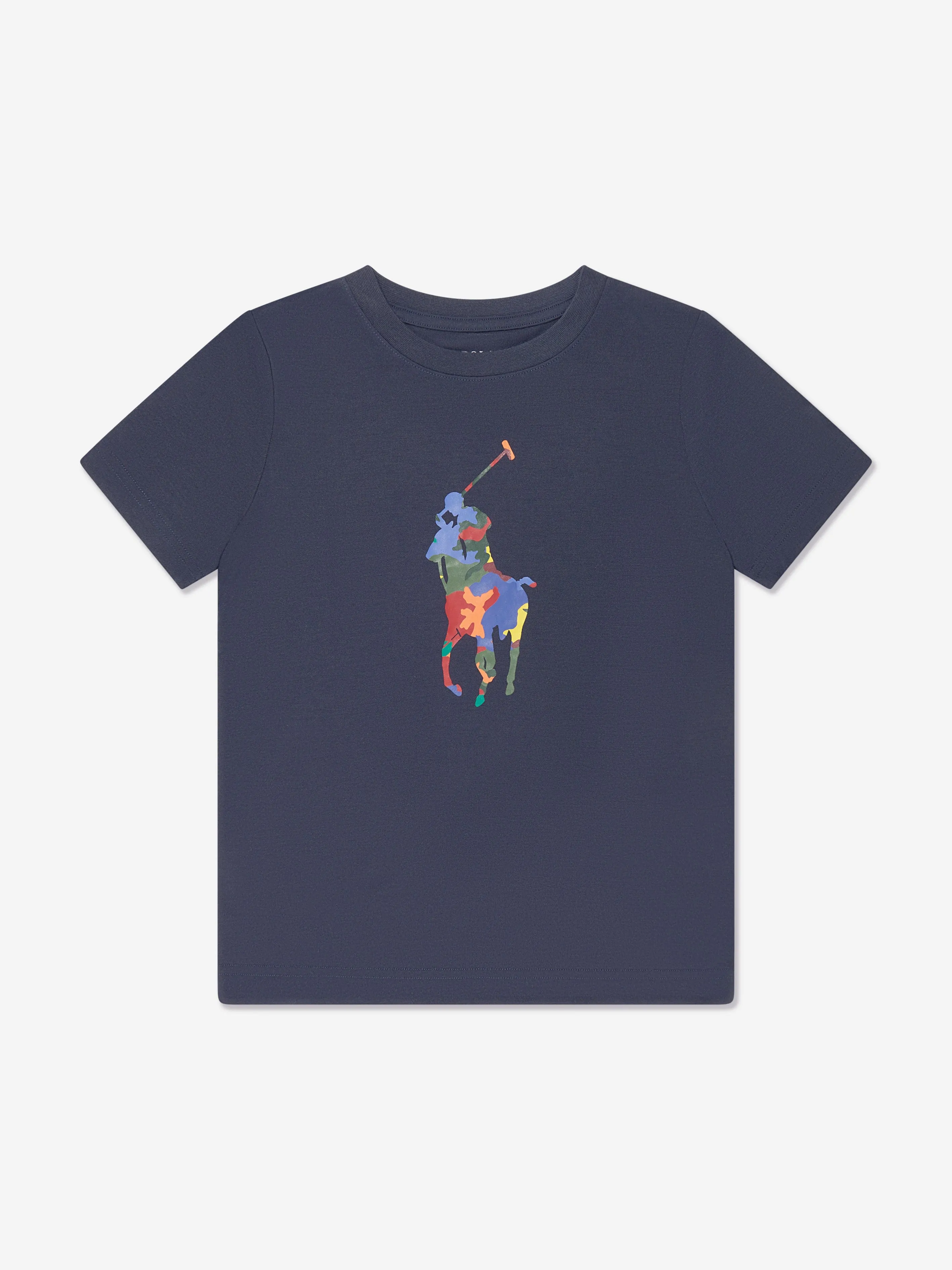 Ralph Lauren Boys T-Shirt And Shorts Pyjama Set in Multicolour