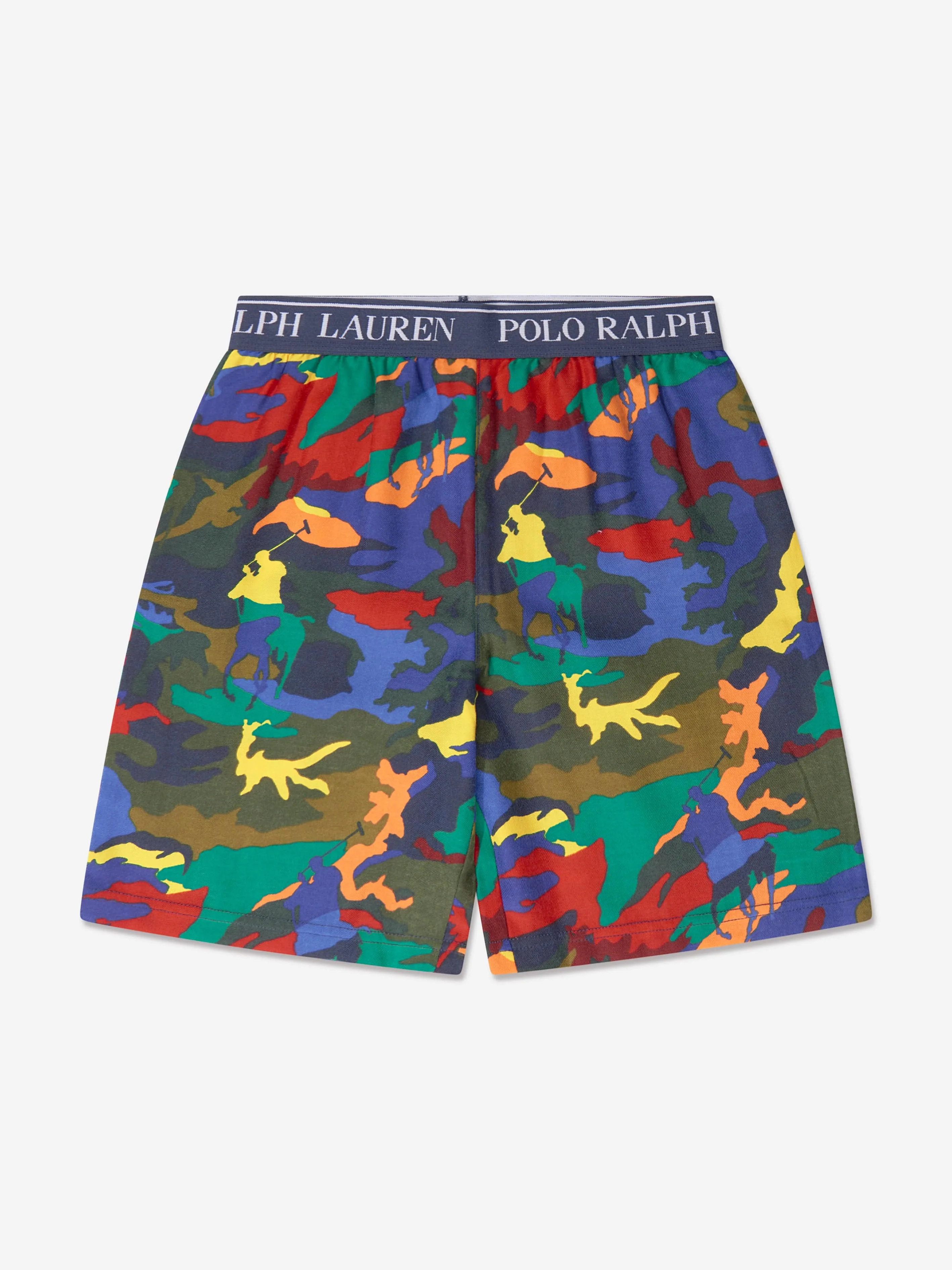 Ralph Lauren Boys T-Shirt And Shorts Pyjama Set in Multicolour