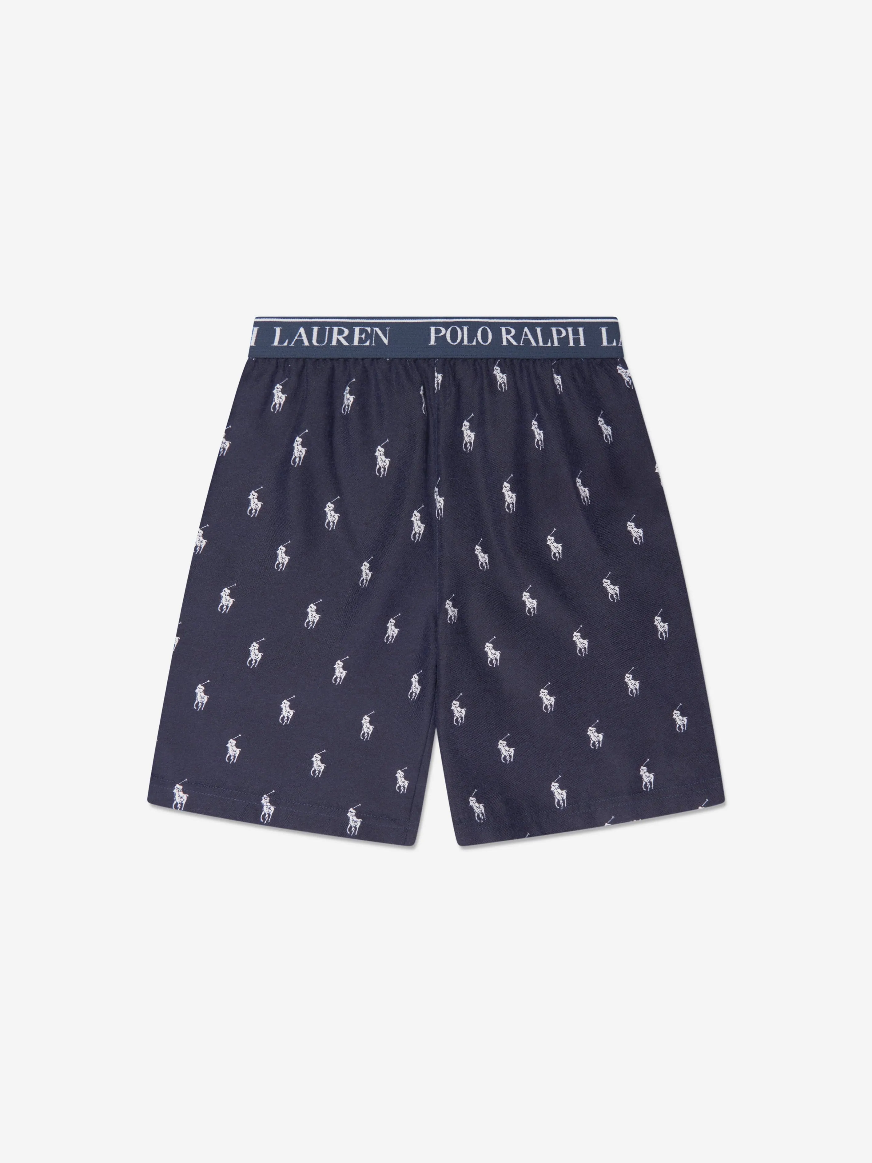 Ralph Lauren Boys T-Shirt And Shorts Pyjama Set in Navy