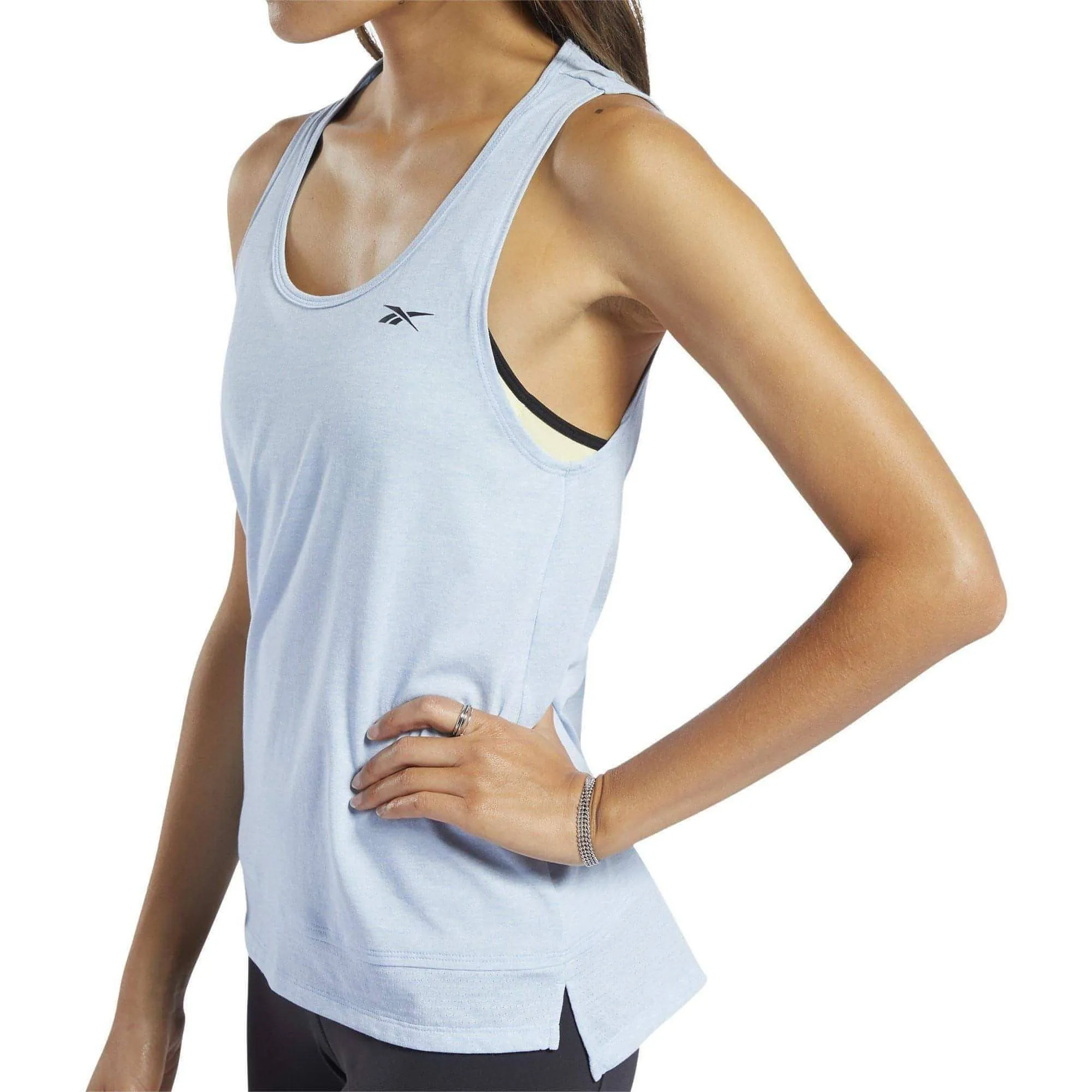 Reebok ActivChill   Cotton Womens Training Vest Tank Top - Blue