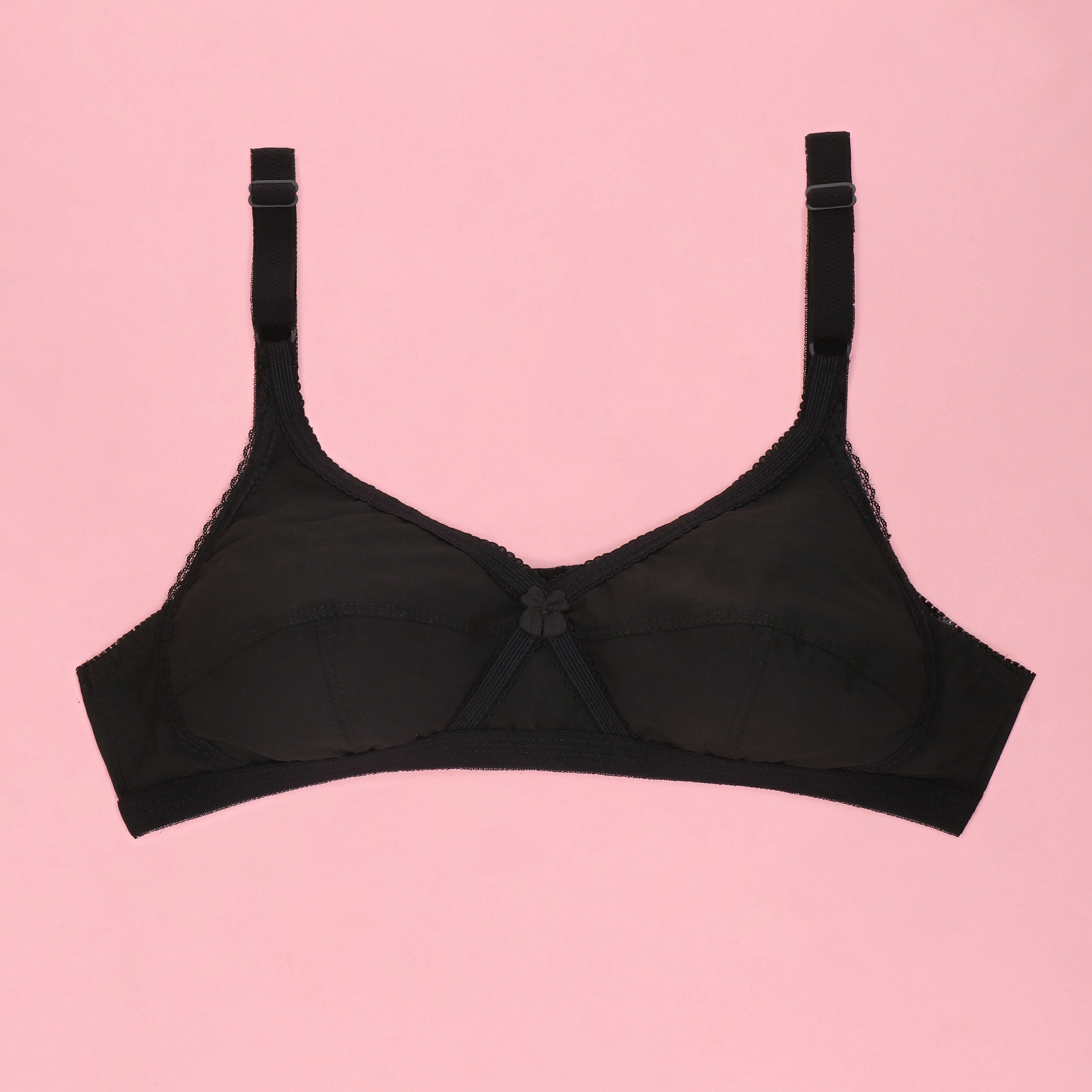 Sajiero Cross Ample Casual Non Padded Wireless Bra