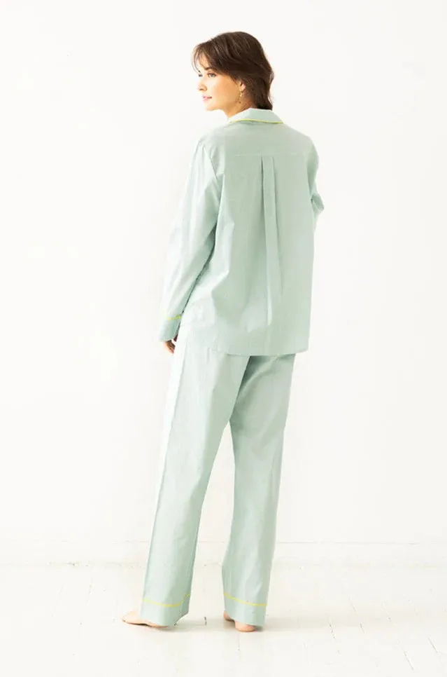 Salua Classic Pajama In Woven Cotton - XL