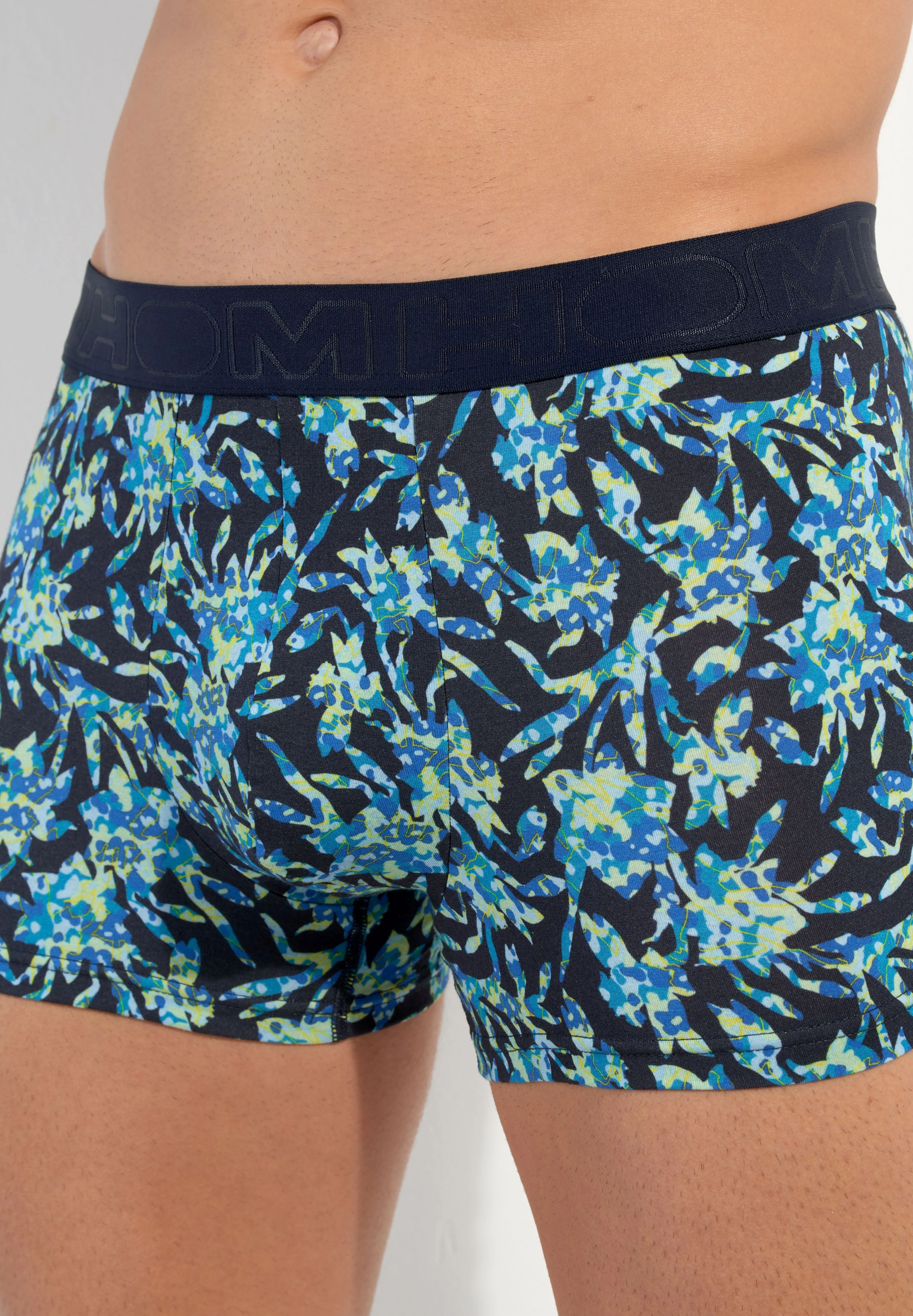 Santiago Boxer Briefs | Navy Print 402853-P0RA