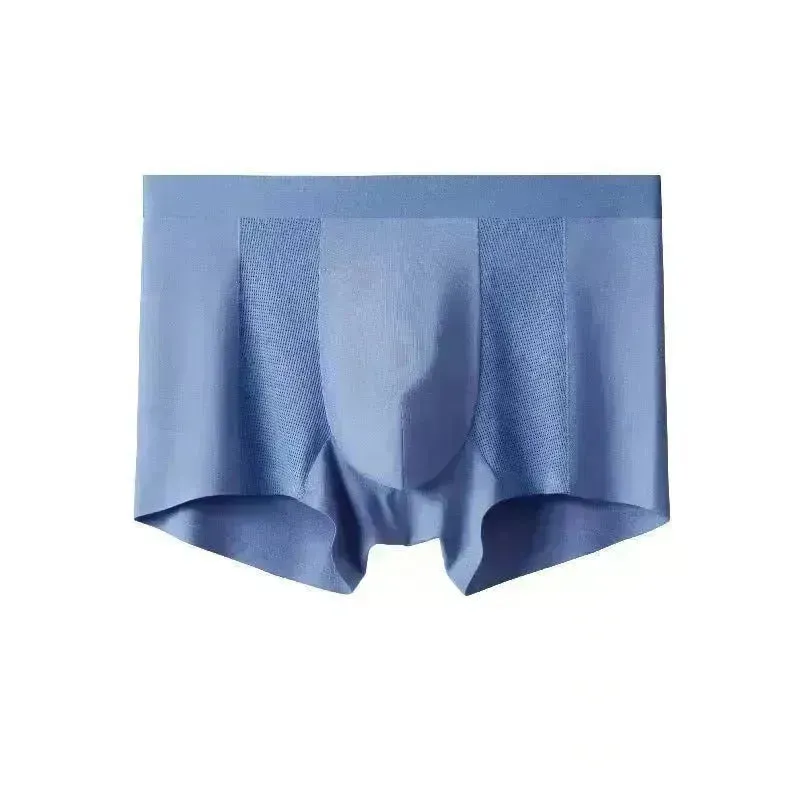 Seamless Breathable Modal Spandex Men's Boxer Briefs Underwear